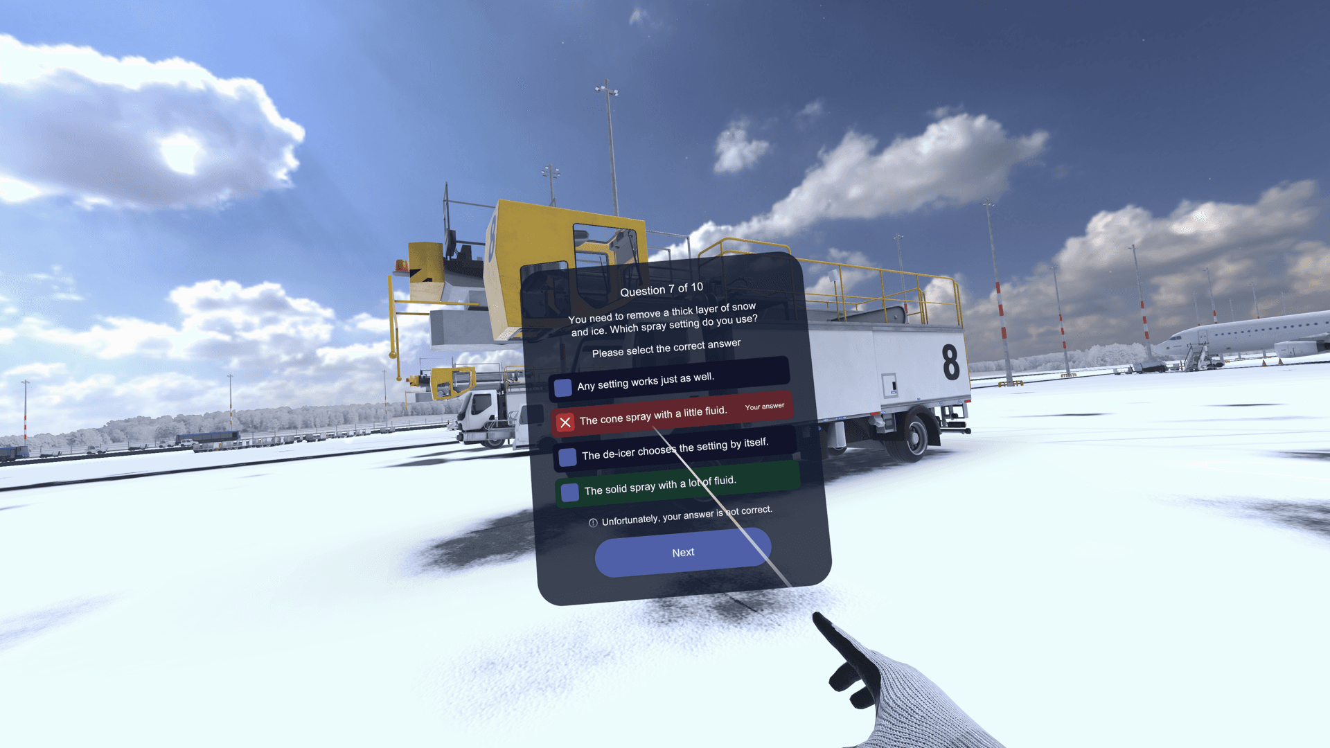Equipment 101: Exam VR training screenshot 3