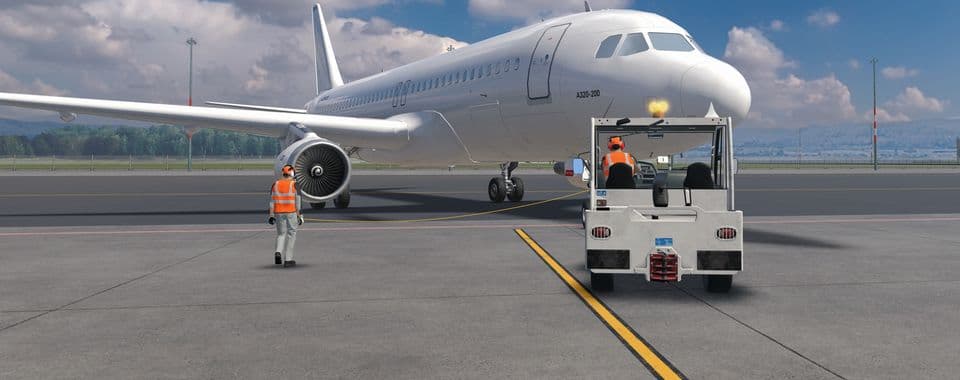 Executing the Pushback (Left Turn)