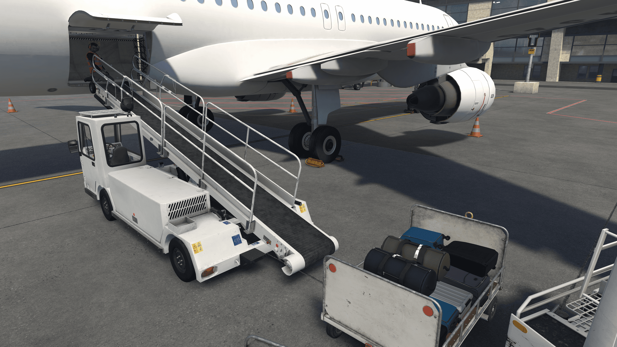 Loading: At the Belt Loader Base