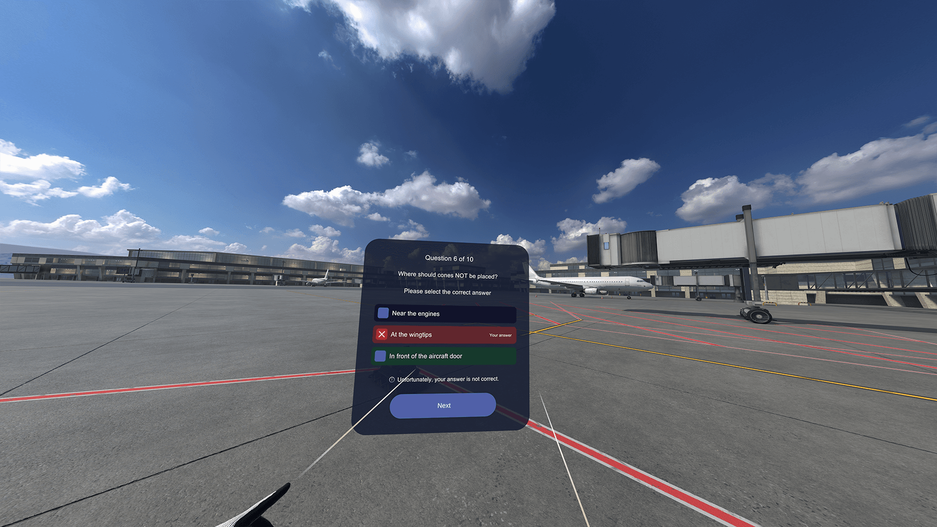 Exam: Chocking & Coning