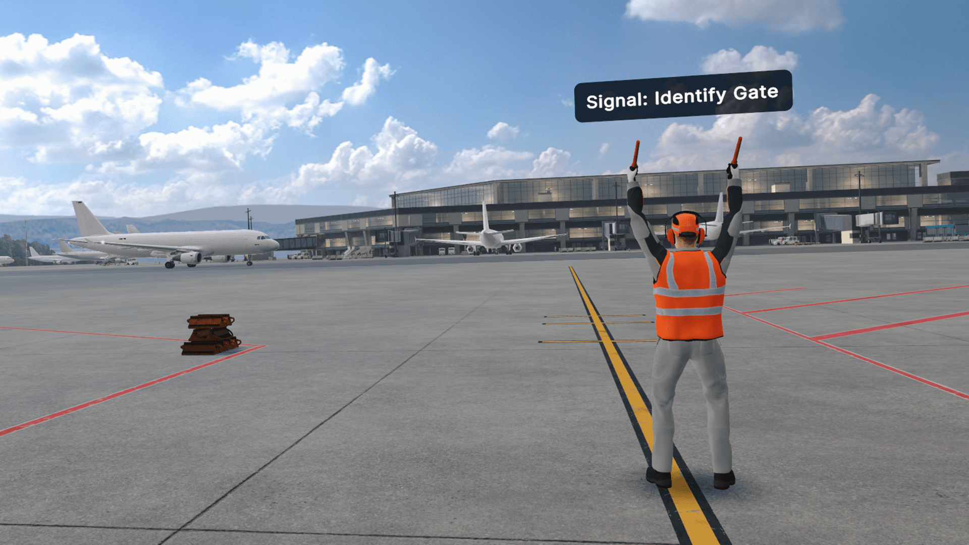 Marshalling: Basics VR training screenshot 4