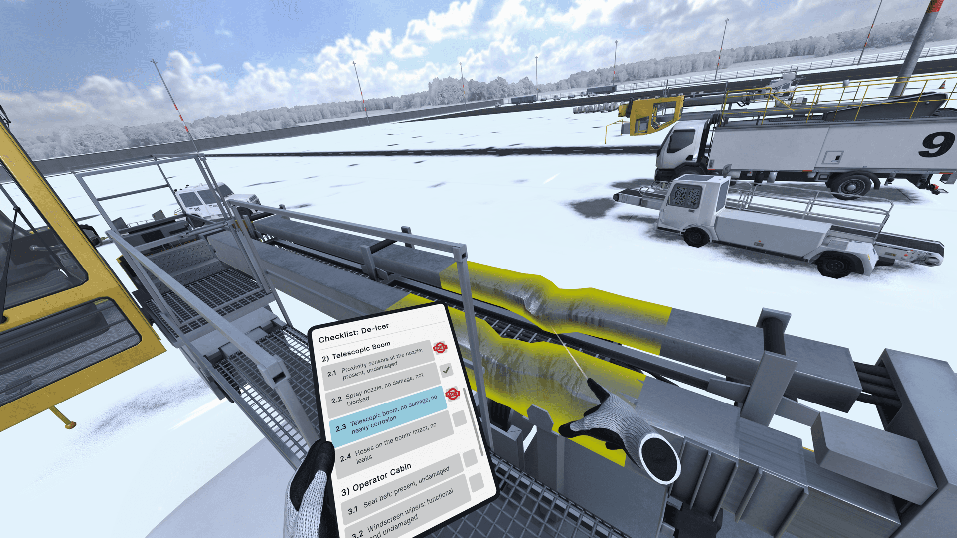 Walkaround VR training screenshot 2