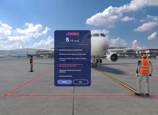 Aircraft Arrival (Assessment)
