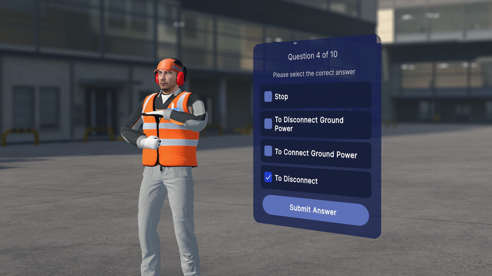 Recognizing Hand Signals: Exam