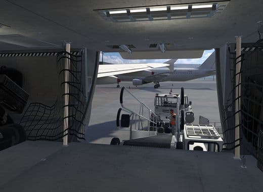 Loading: Inside the Aircraft